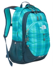 The North Face Womens Isabella Rucksack - Ion Blue Plaid