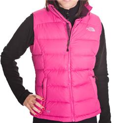 North Face Womens Nuptse 2 Vest - Fusion Pink