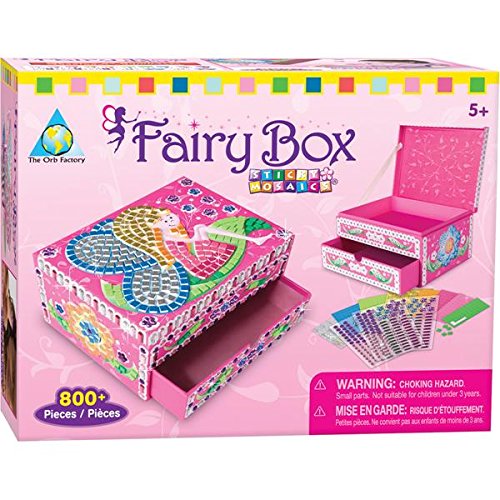 Orb Factory Sticky Mosaic Fairy Box