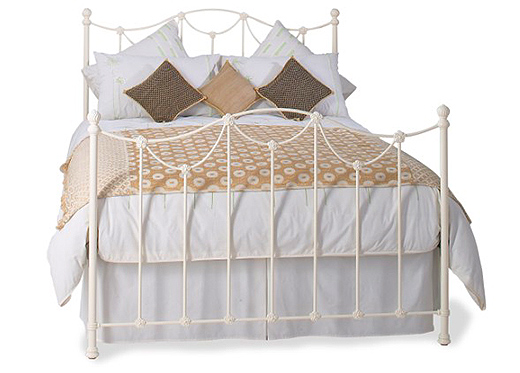 The original bedstead co ltd Carie Bedstead - Glossy Ivory
