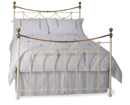The original bedstead co ltd Double Aberlour Bedstead - Glossy Ivory