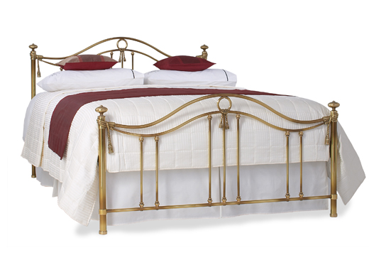 Double Armoy Bedstead - Brass