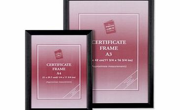The Photo Album Company Photo Album Company Picture or Certificate Frame Portrait or Landscape A4 210x297mm Ref 35734024