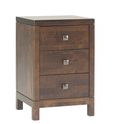 The Pine Factory BEDSIDE CABINET 3 DRAWER