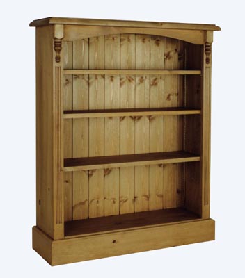 The Pine Factory BOOKCASE VICTORIAN LOW