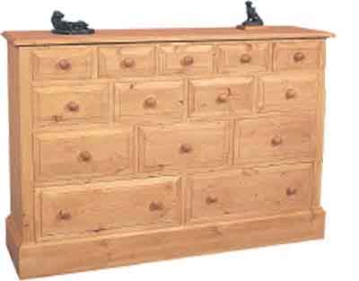 CHEST OF DRAWERS 14DWRS