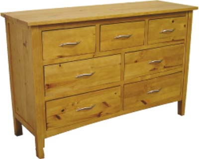 CHEST OF DRAWERS 3 over 4 MAYFAIR