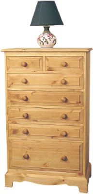 The Pine Factory CHEST OF DRAWERS 7DRW ROMNEY