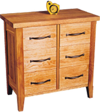The Pine Factory CHEST OF DRAWERS LOW
