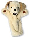 The Puppet Company Long Sleeved Yellow Labrador Hand Puppet