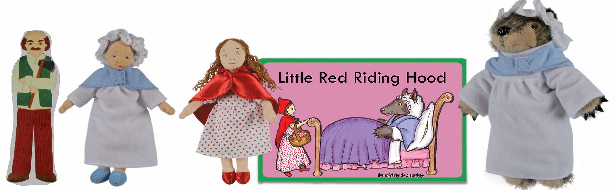 The Puppet Company Traditional Story Set - Little Red Riding