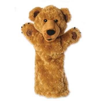 The Puppet Company World Animal Hand Puppet- Bear