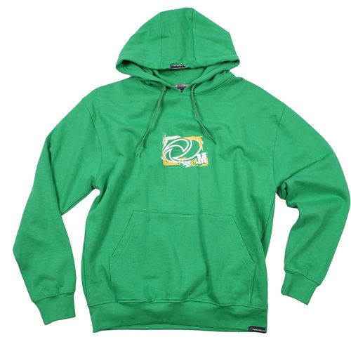 Mens The Realm Divider Hoody Kelly