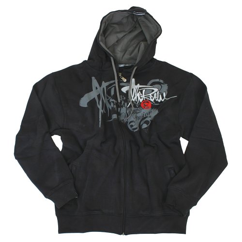 Mens The Realm Marconi Zip Through Hoody Pewter