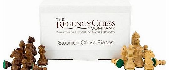 Down Head Knight Staunton Chess Pieces 2.5``