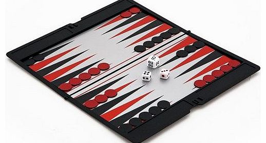 Magnetic Slim line Travel Backgammon set