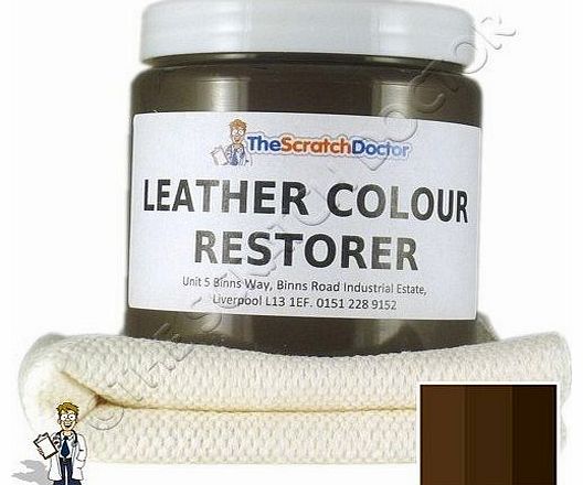 brown leather sofa colour restorer