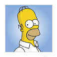 The Simpsons Homer (Art Print) Poster
