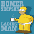 The Simpsons Ladies Man Poster