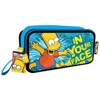 Simpsons Multi Pocket Pencil Case - Bart