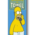 The Simpsons Towel Door Poster