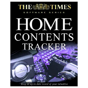 The Times Home Contents Tracker PC CD