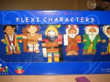 THE TOY WORKSHOP TRADITIONAL WOODEN FLEXI CHARACTERS
