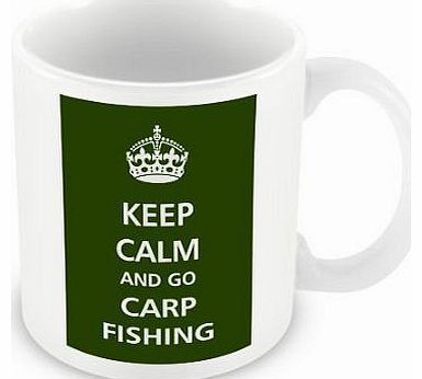 The Victorian Printing Company Keep Calm - And Go Carp Fishing /Makes A Great Gift