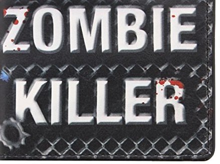 The Walking Dead Zombie Killer Wallet Black