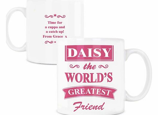 Worlds Greatest Personalised Mug