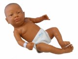 Mixed Race Baby Boy Doll Original New Born 52cm NEW