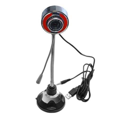 theWireless Fosmon Flexible 5.0 Megapixel USB PC Camera Webcam with Microphone and Flexible Neck Stand