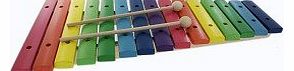 TheWorks Wooden 15 Bar Xylophone
