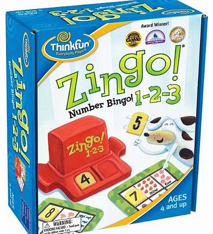 Think Fun Thinkfun Zingo ! 1-2-3 Game