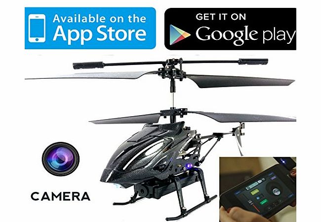 iHelicopter With Camera - iCam Lightspeed Android / iPad / iPhone Controlled i-Helicopter With Camera For Video amp; Stills