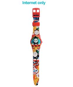 thomas Action Sounds LCD Watch