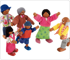 Thomas and Friends Dolls House Family - Ethnic