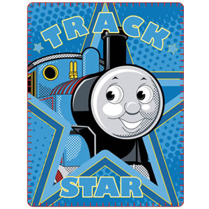 Thomas The Tank Engine Fleece Blanket - Track Star