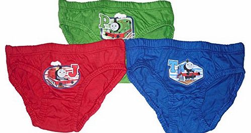 BOYS 3 PACK BRIEFS PANTS UNDERWEAR THOMAS OR DISNEY MICKEY MOUSE 18-5 YEARS (18-24 MONTHS, THOMAS)