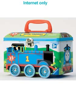 thomas Puzzle in a Shaped Tin
