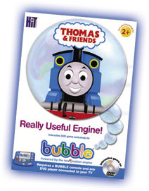 Thomas the Tank Engine Bubble DVD Games - Thomas