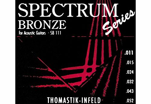 Thomastik Spectrum Bronze Acoustic Guitar Strings - Gauge 11-52