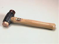 210 Copper / Hide Hammer Size 1