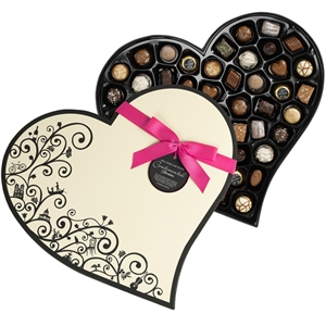 Thorntons Continental Heart Shaped Chocolate Box