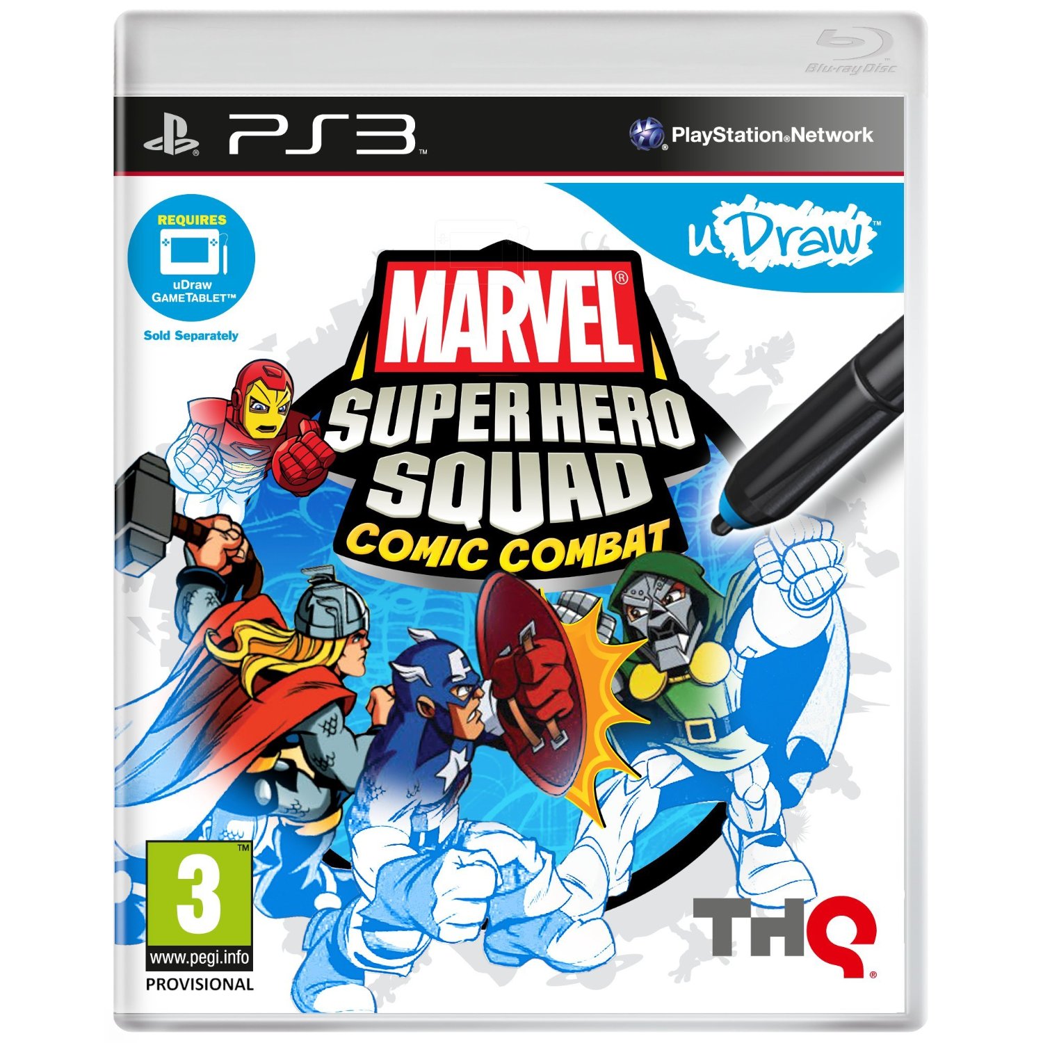 THQ Marvel Super Hero Squad Comic Combat Wii