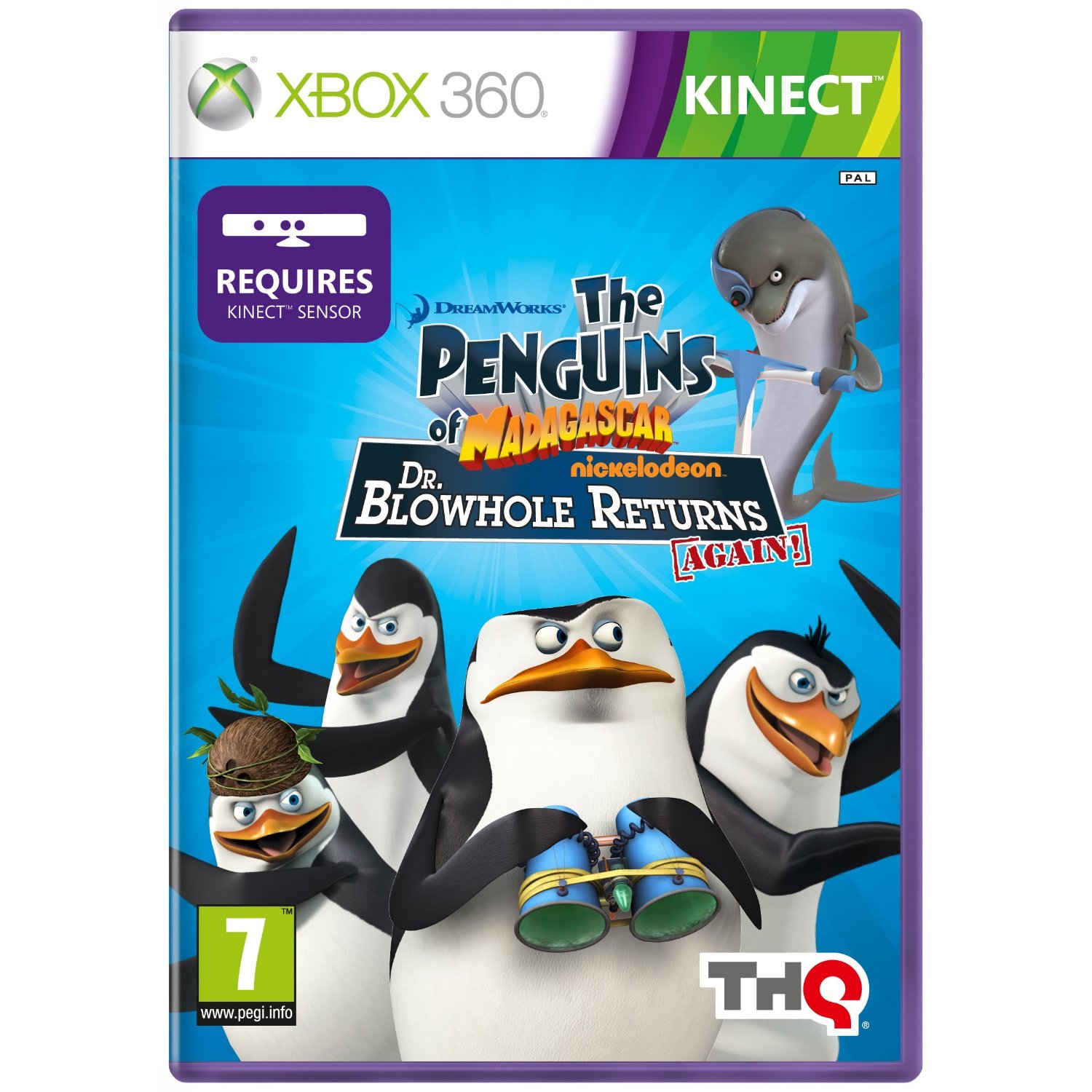 THQ The Penguins of Madagascar Xbox 360