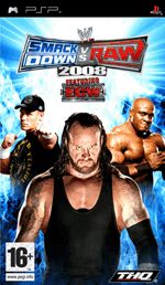 THQ WWE smackdown vs Raw 2008 PSP