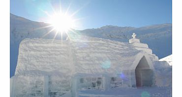 Night Ice Hotel Adventure in Romania for Two
