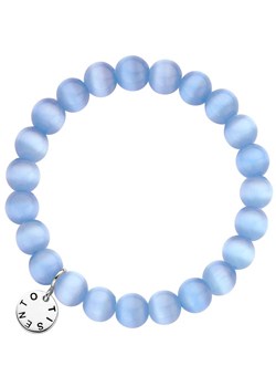 Large Blue Stretch Bead Bracelet 2610CB