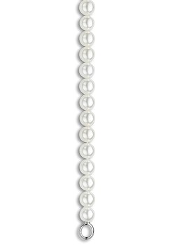 Silver Pearl Necklace 3693PW/48
